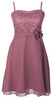 Girls-Chiffon-Kleid mit Stola