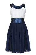 16 - navy/white