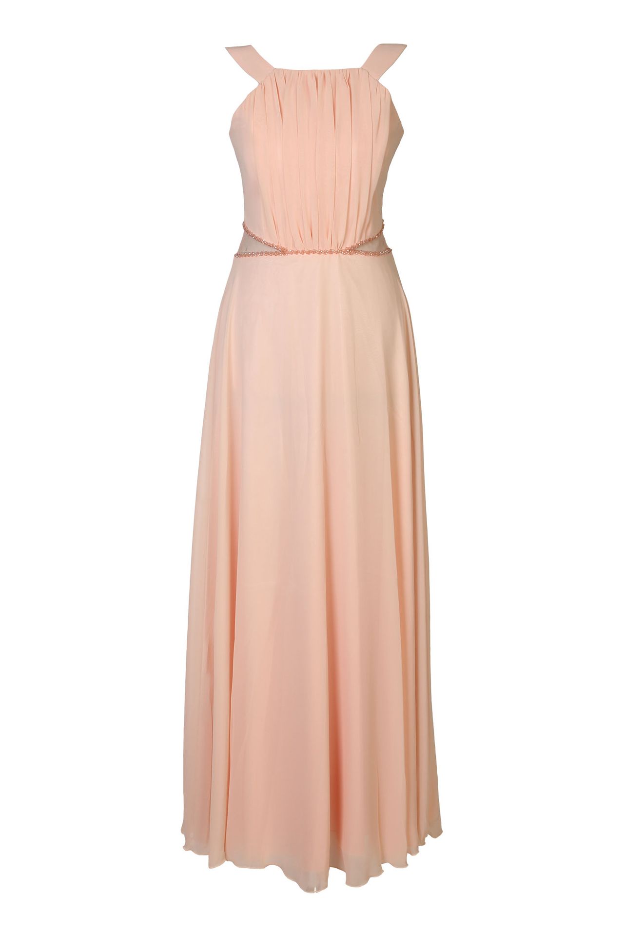 Girls-Chiffon-Kleid, lang