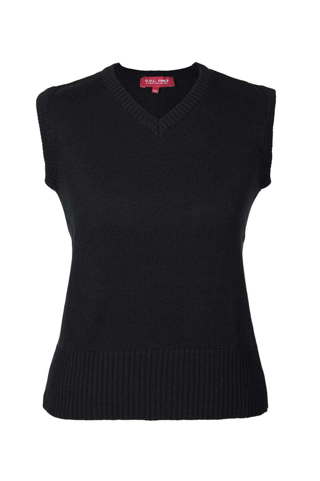 Girls-V-Neck-Pullunder, 10gg