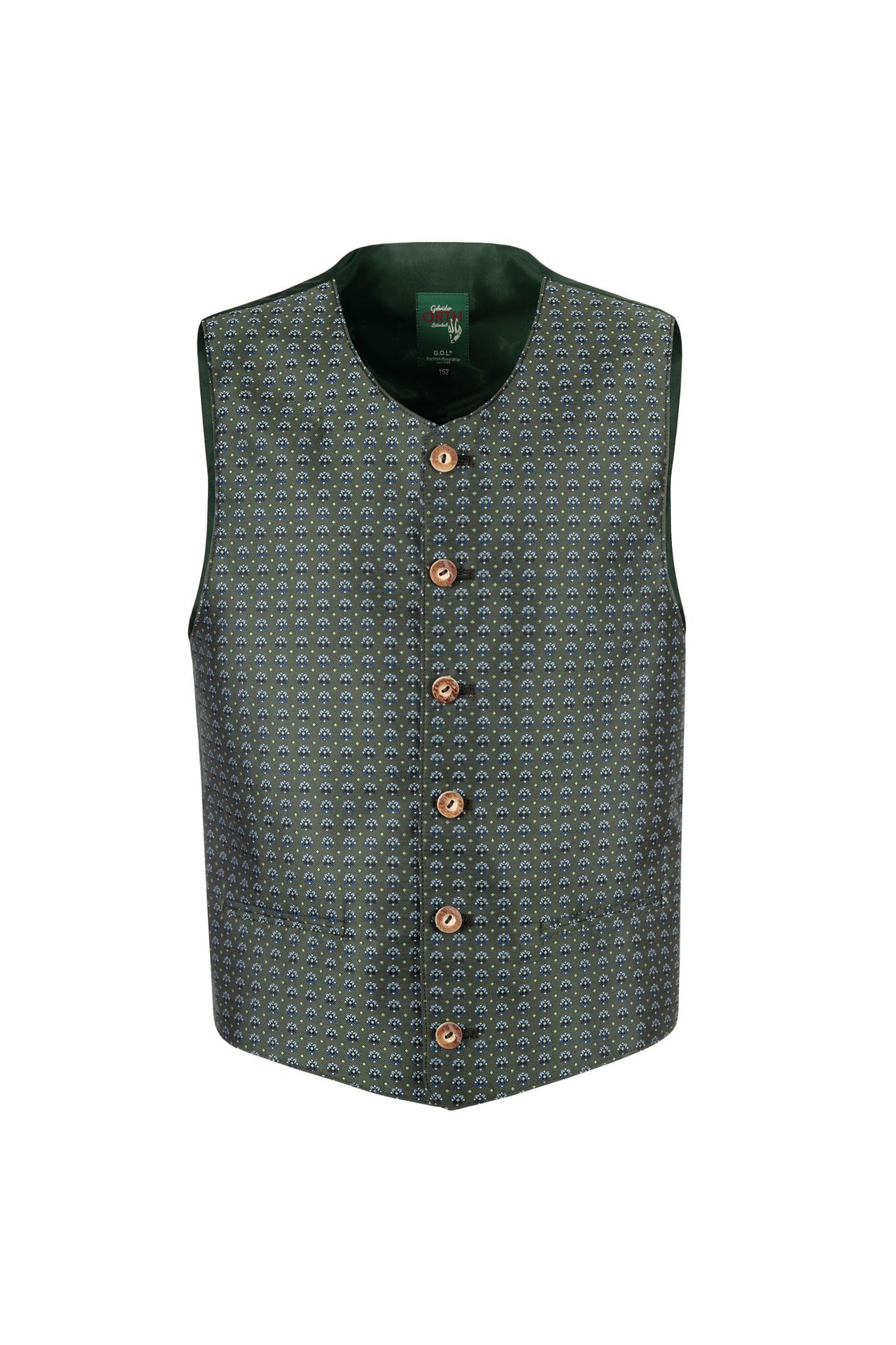 Trachten-Jacquard-Weste 