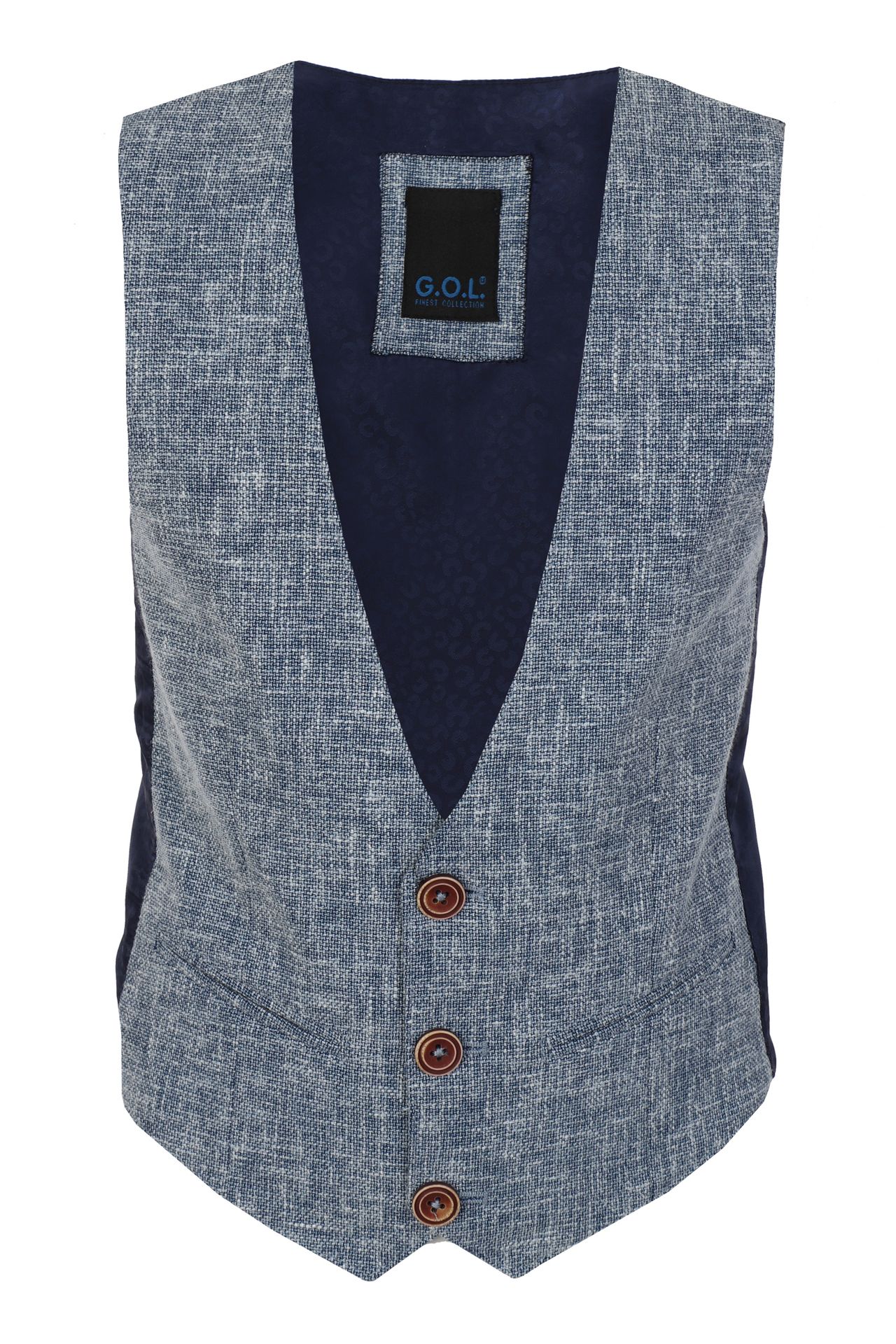 Boys-Weste, Slim-Fit