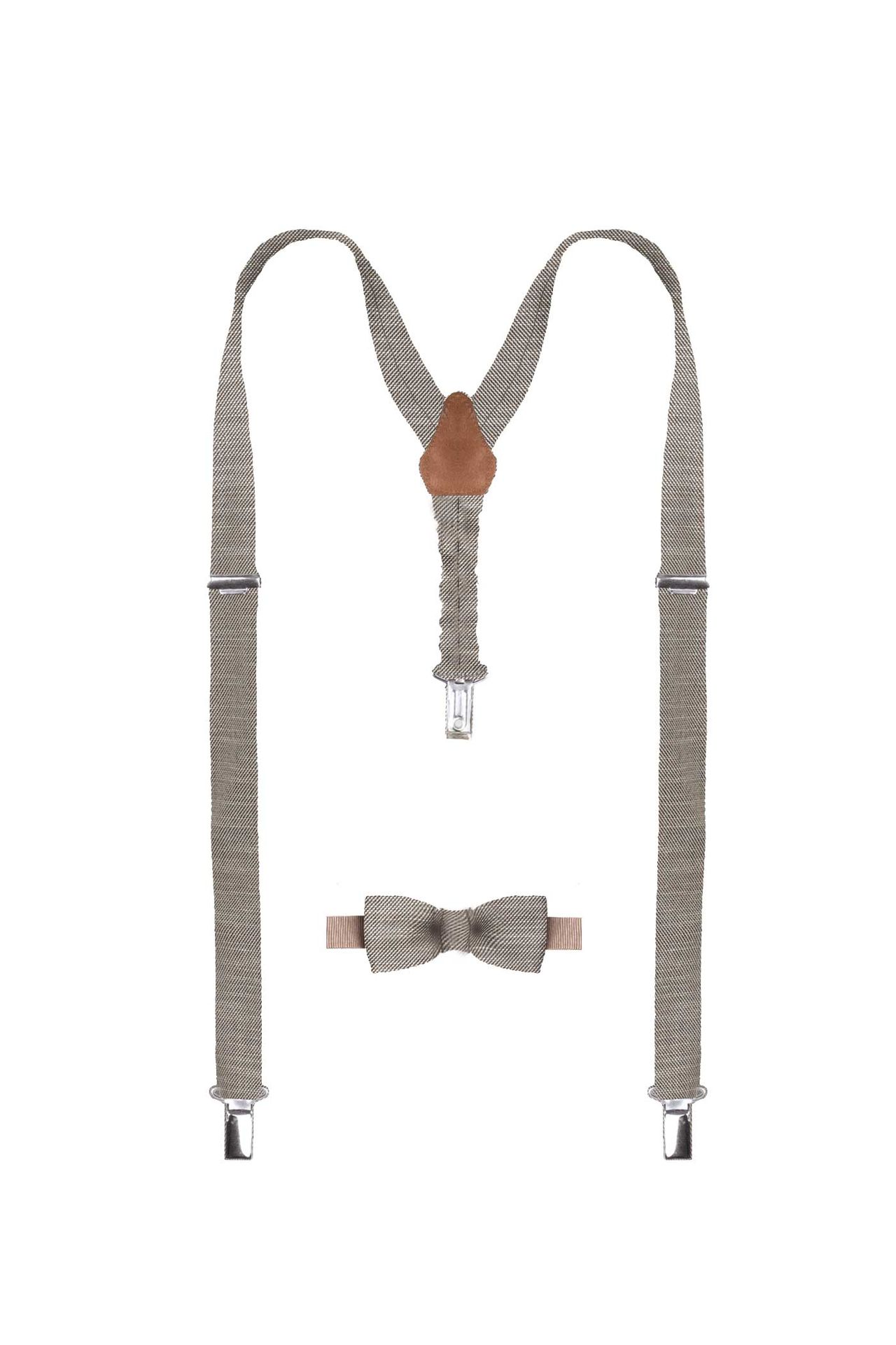 Boys-Hosenträger und Fliege