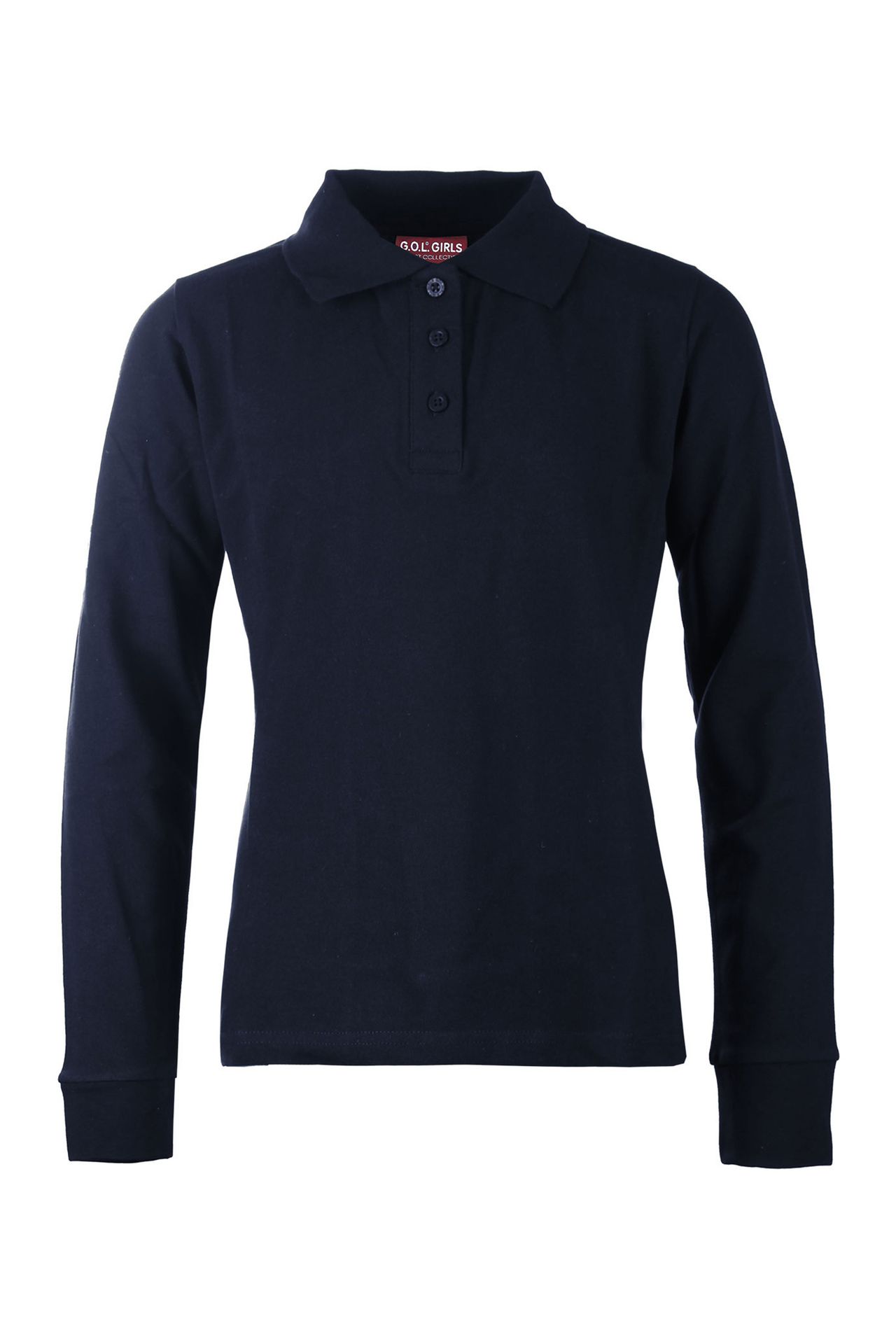 1/1-Arm-Girls-Pique-Polo