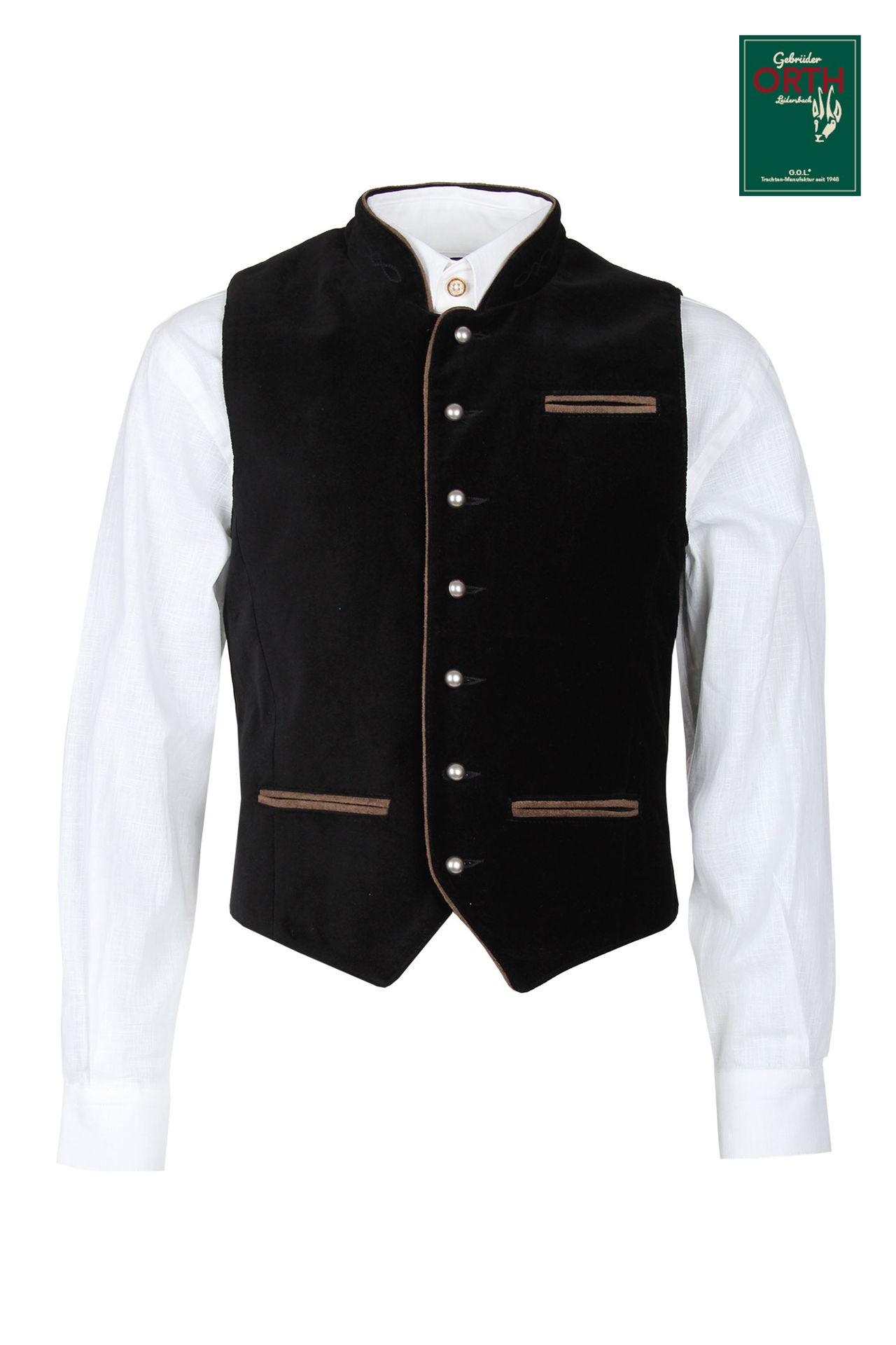 Samt-Trachtenweste