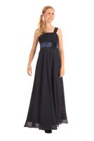 Girls-Chiffon-Kleid, lang