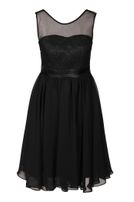 Girls-Chiffon-Kleid mit Stola