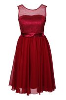 Girls-Chiffon-Kleid mit Stola