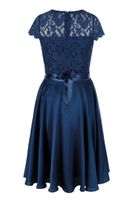 Girls-Mixed-Satin-Kleid