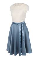 Girls-Mixed-Satin-Kleid