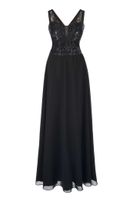 Girls-Chiffon-Kleid, lang