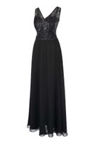 Girls-Chiffon-Kleid, lang