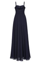 Girls-Chiffon-Kleid, lang