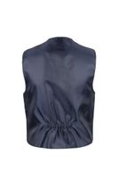 Jacquard-Weste m. Krawatte