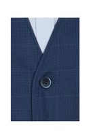 Boys-Karo-Weste Slim-Fit