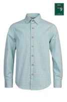 Mini-Pepita Trachtenhemd, Slim