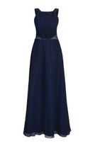 Girls-Chiffon-Kleid, lang