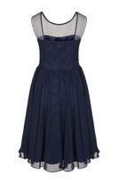 Girls-Chiffon-Kleid mit Stola