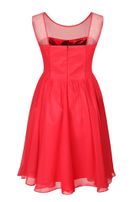 Girls-Chiffon-Kleid mit Stola