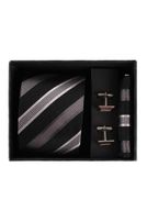 SET: Krawatte/Tuch/M-Knöpfe