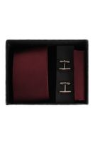 SET: Krawatte/Tuch/M-Knöpfe