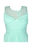 Chiffon-Kleid, lang