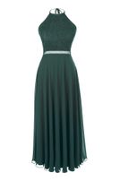 Girls-Chiffon-Kleid, lang