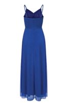 Girls-Glitzerkleid, lang