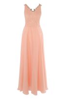 Chiffon-Kleid, lang