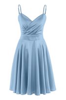 Satin-Kleid, kurz