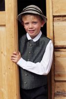 Boys-Trachten-Jacquard-Weste 
