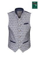 Jacquard-Trachtenweste