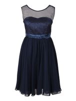 Girls-Chiffon-Kleid mit Stola