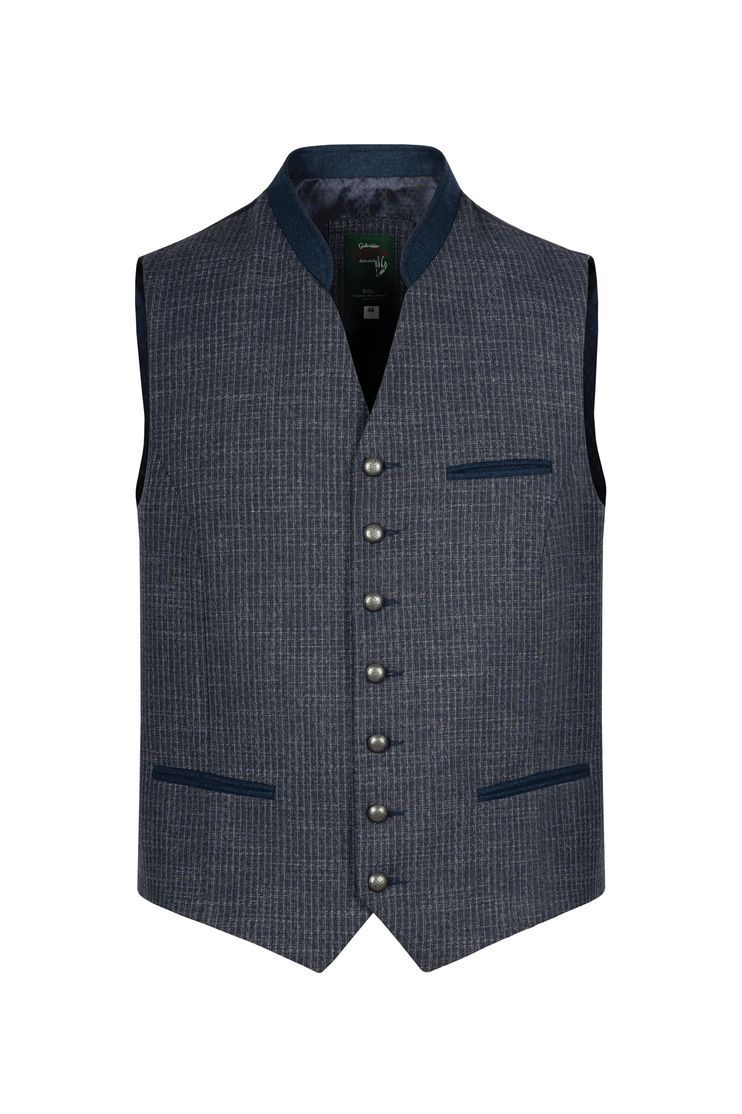 Streifen-Trachtenweste